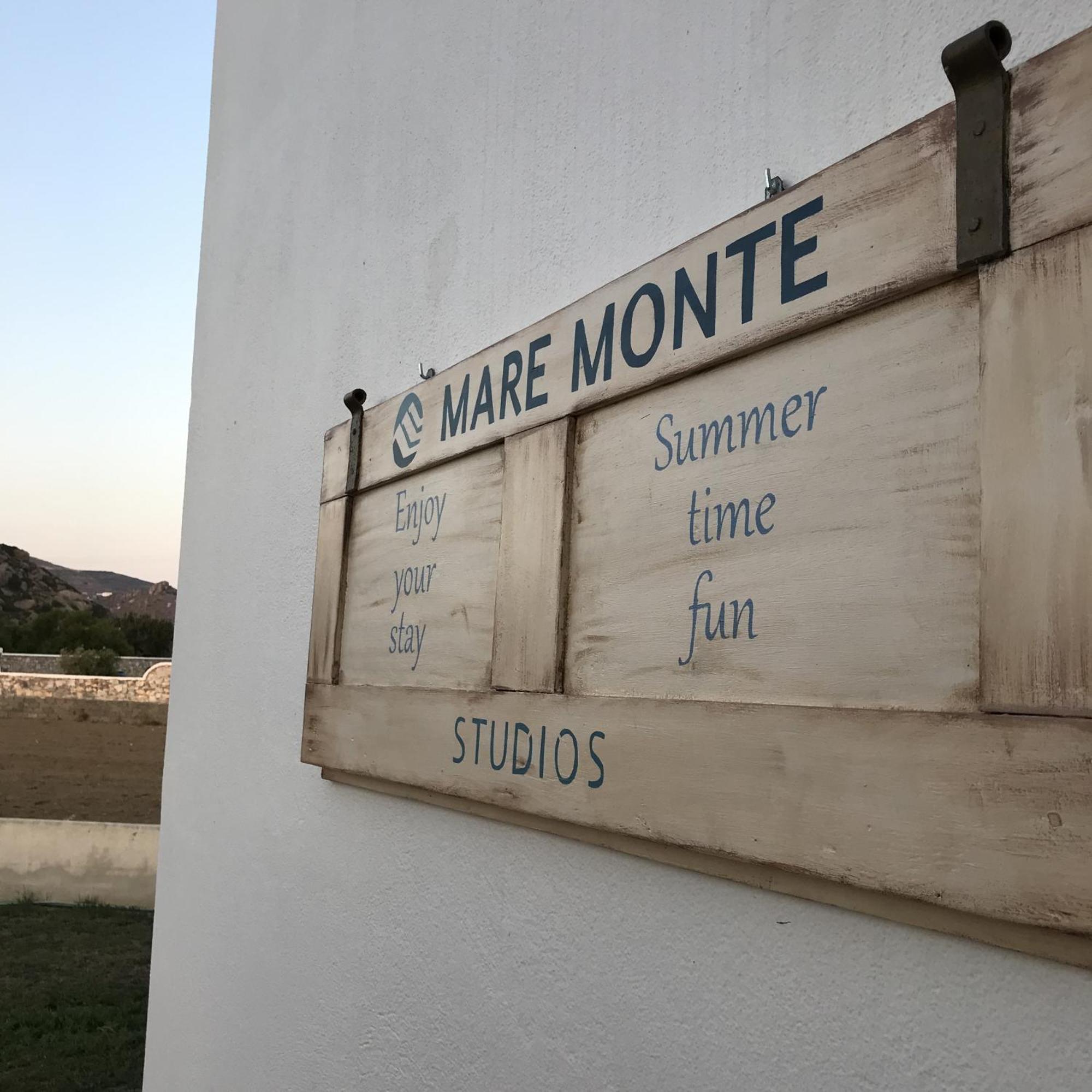 Mare Monte Studios Naxos Pláka 外观 照片